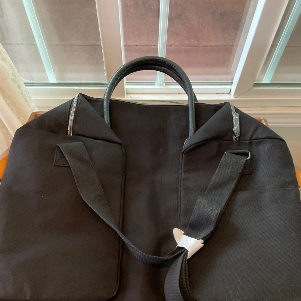 Ralph Lauren Polo Black Canvas Duffel Bag NWT